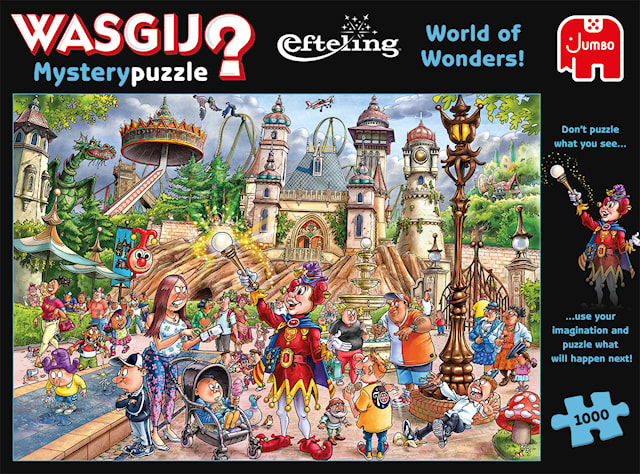 Wasgij Mystery Efteling - World of Wonders! Puslespill 1000 brikker, Jumbo