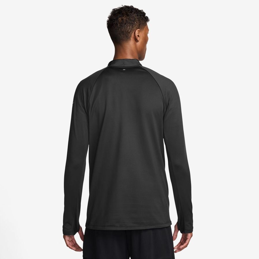 Nike Maillot d'Entraînement Therma-FIT Strike Drill Winter Warrior - Noir/Argenté