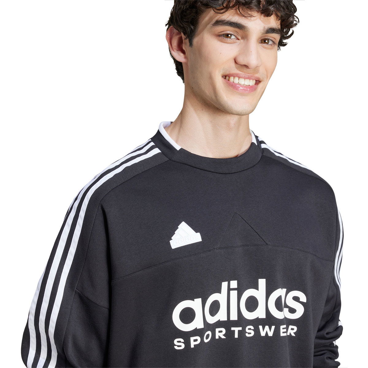 adidas Tiro Fleece Crew Sweatshirt Herre