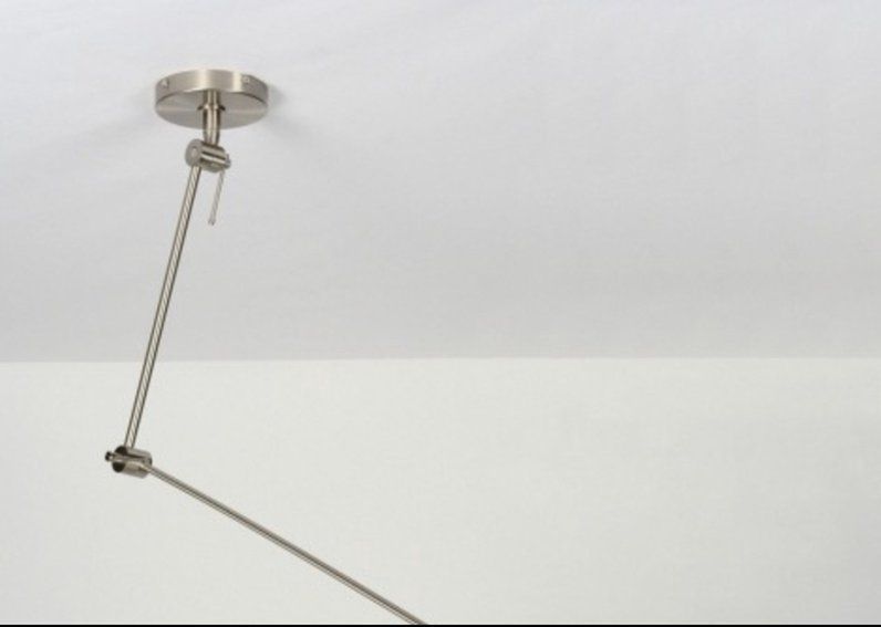 Lumidora Hanglamp 30146 BERLIN E27 Bruin Taupe Textiel ⌀ 47