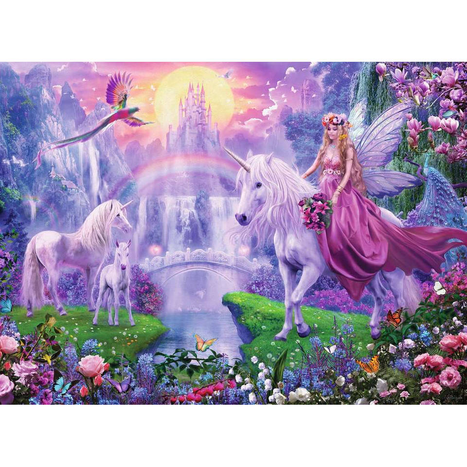 Ravensburger puzzel Magische eenhoornnacht - 200 stukjes
