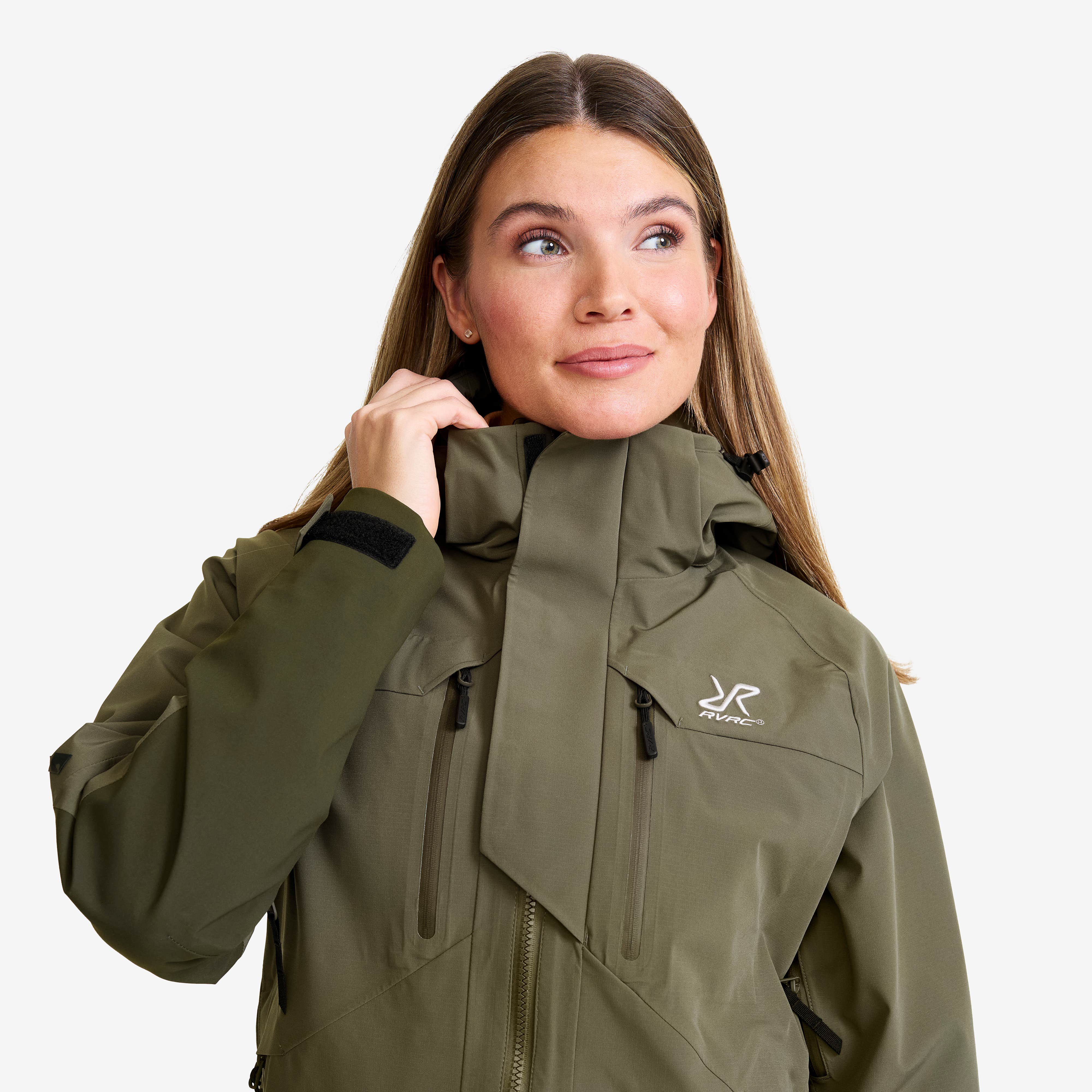 Aries Pro 3L Shell Jacket Dame Grape Leaf/Forest Night
