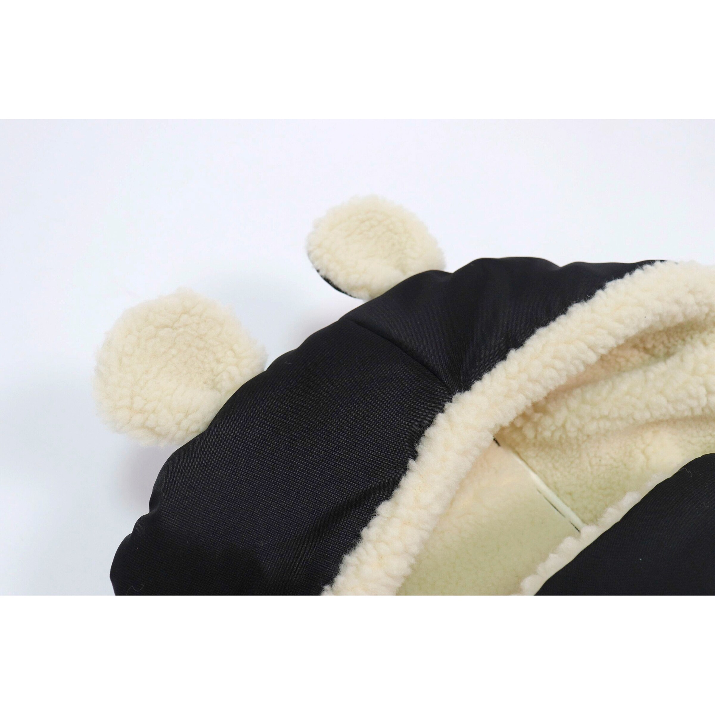 Kaiser Winterfußsack XL EARS WOOL black