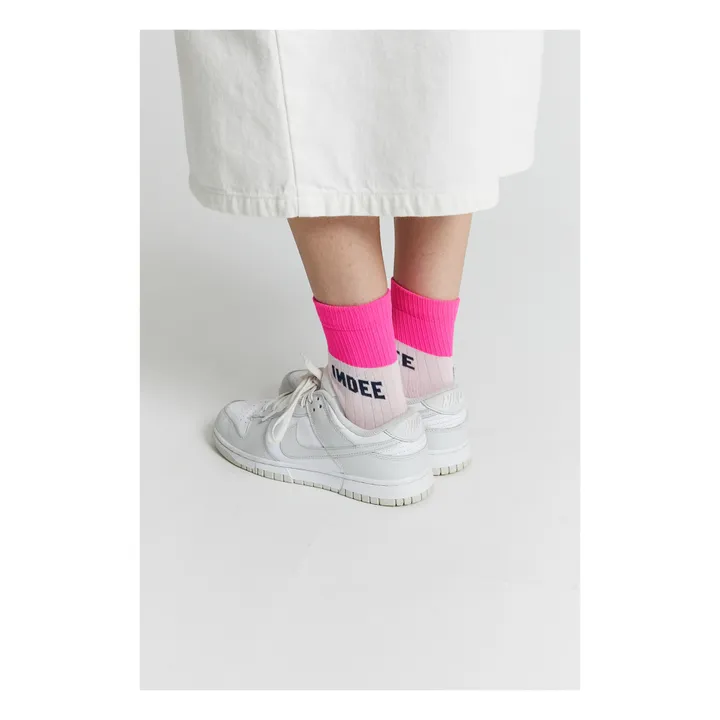 Indee Chaussettes Portorico | Rose bonbon