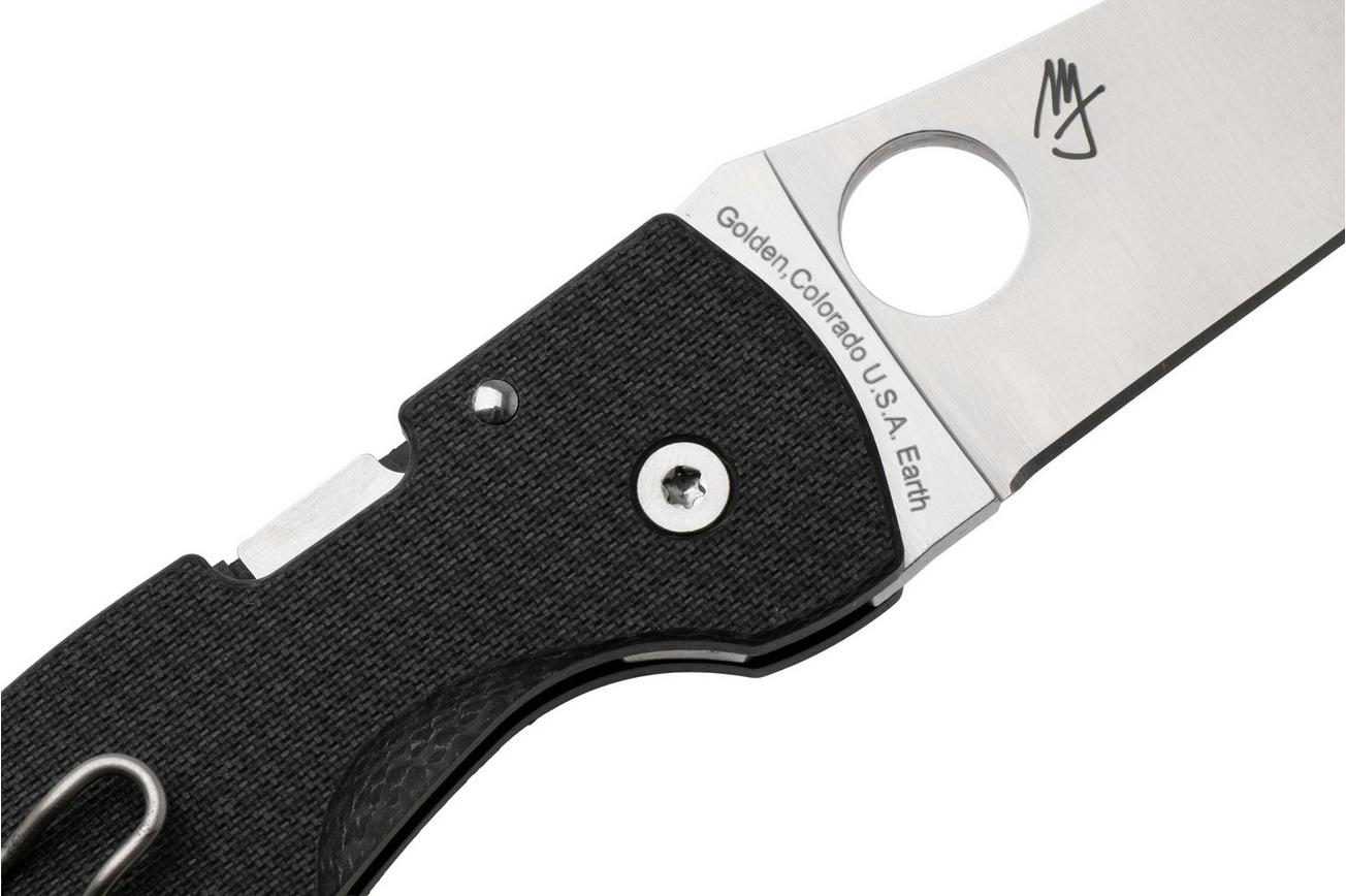 Spyderco MicroJimbo CPM S90V C264CFP Carbon Fiber, Sprint Run zakmes, Michael Janich design