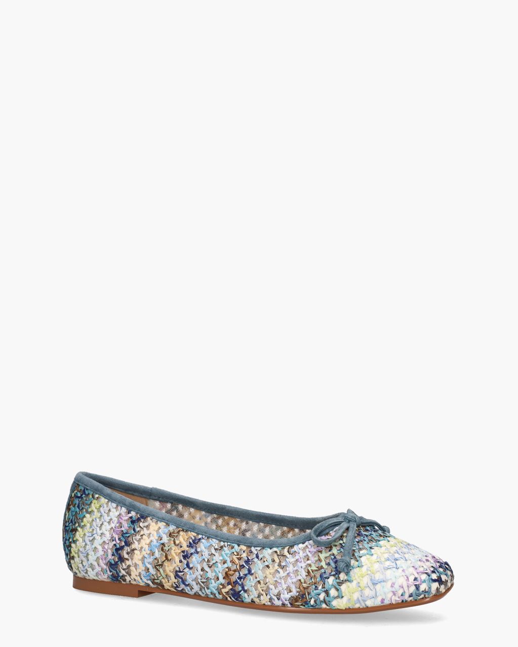Gioia  2410507 Blauw/Multicolor Damesballerina's