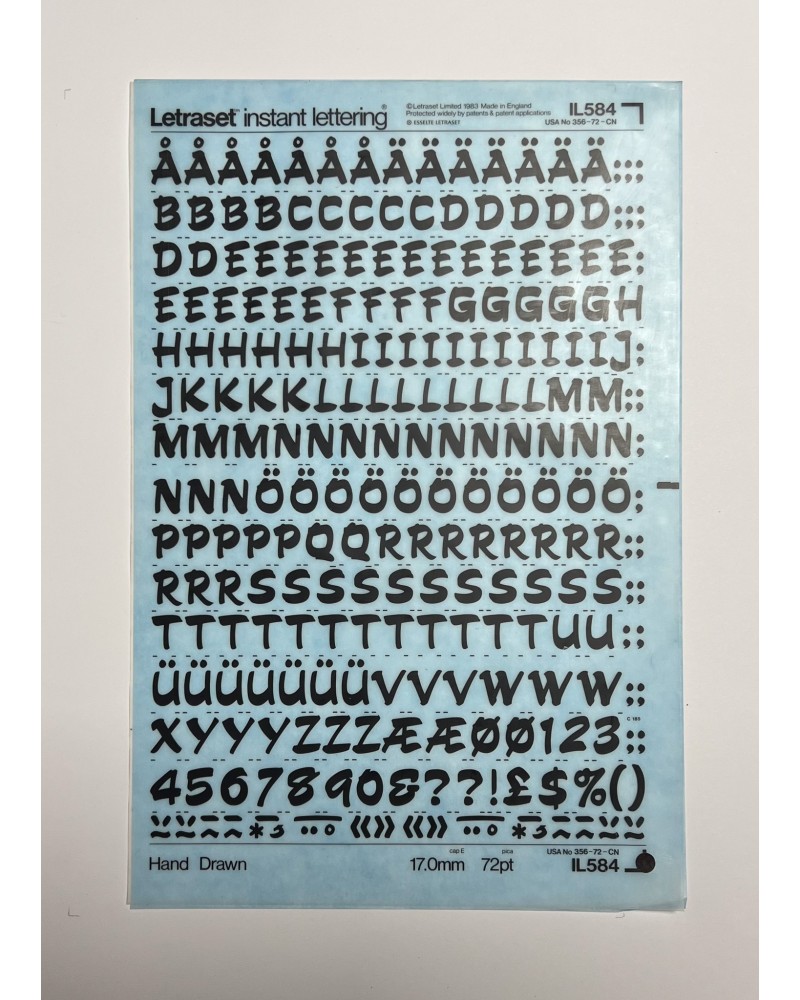 letraset- IL584