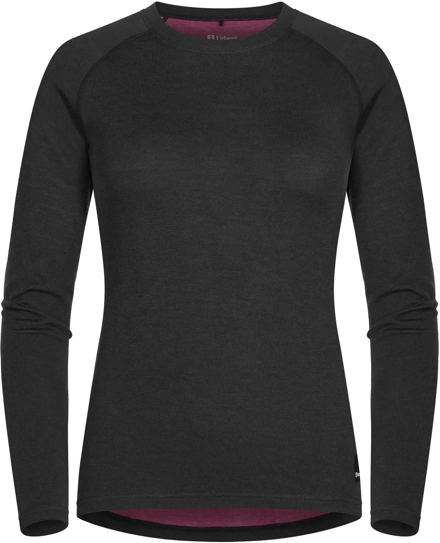 Urberg Merino-Bamboo Base Layer Top Wmn Black/Purple
