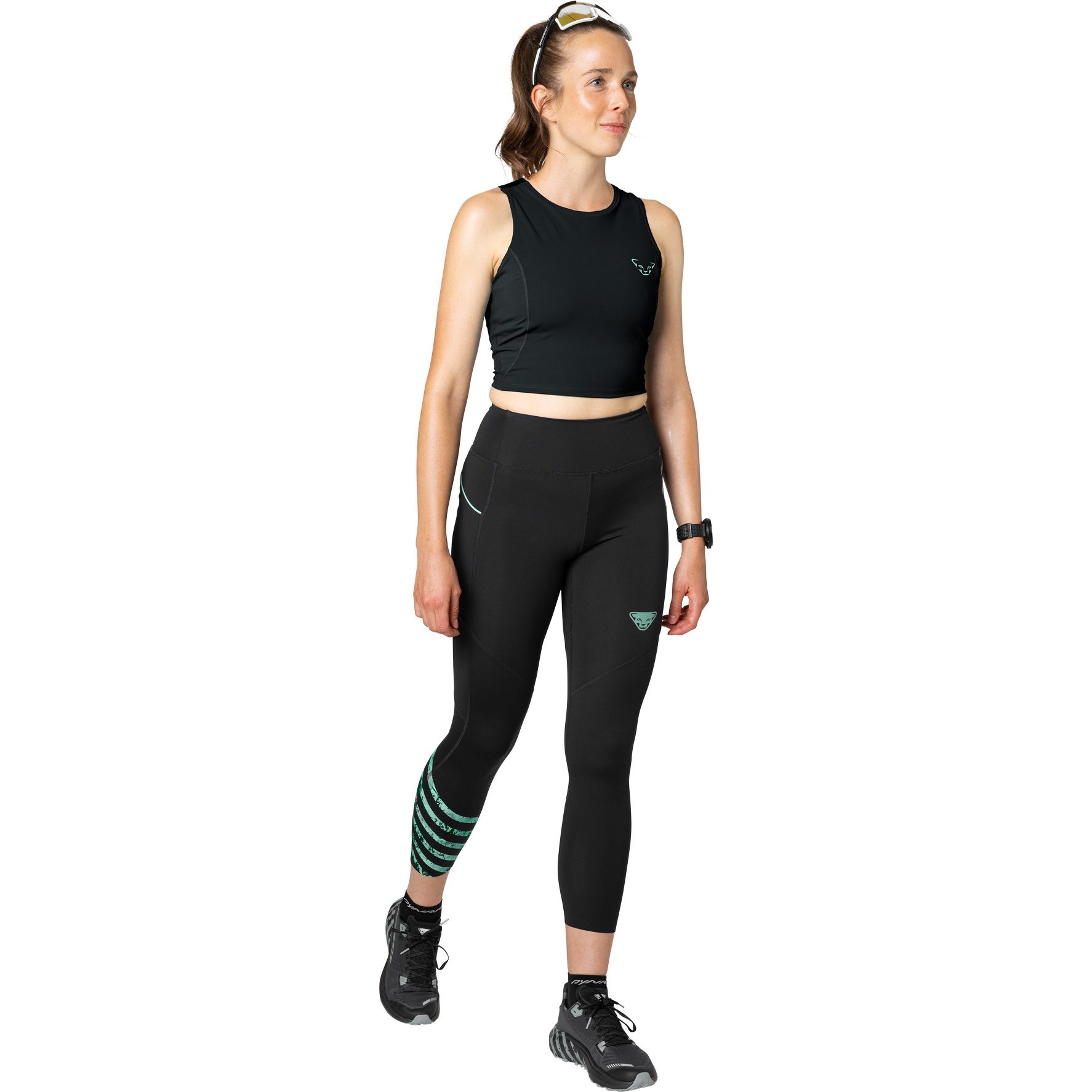 Dynafit Trail 7/8 Lauf-Tights Damen black out