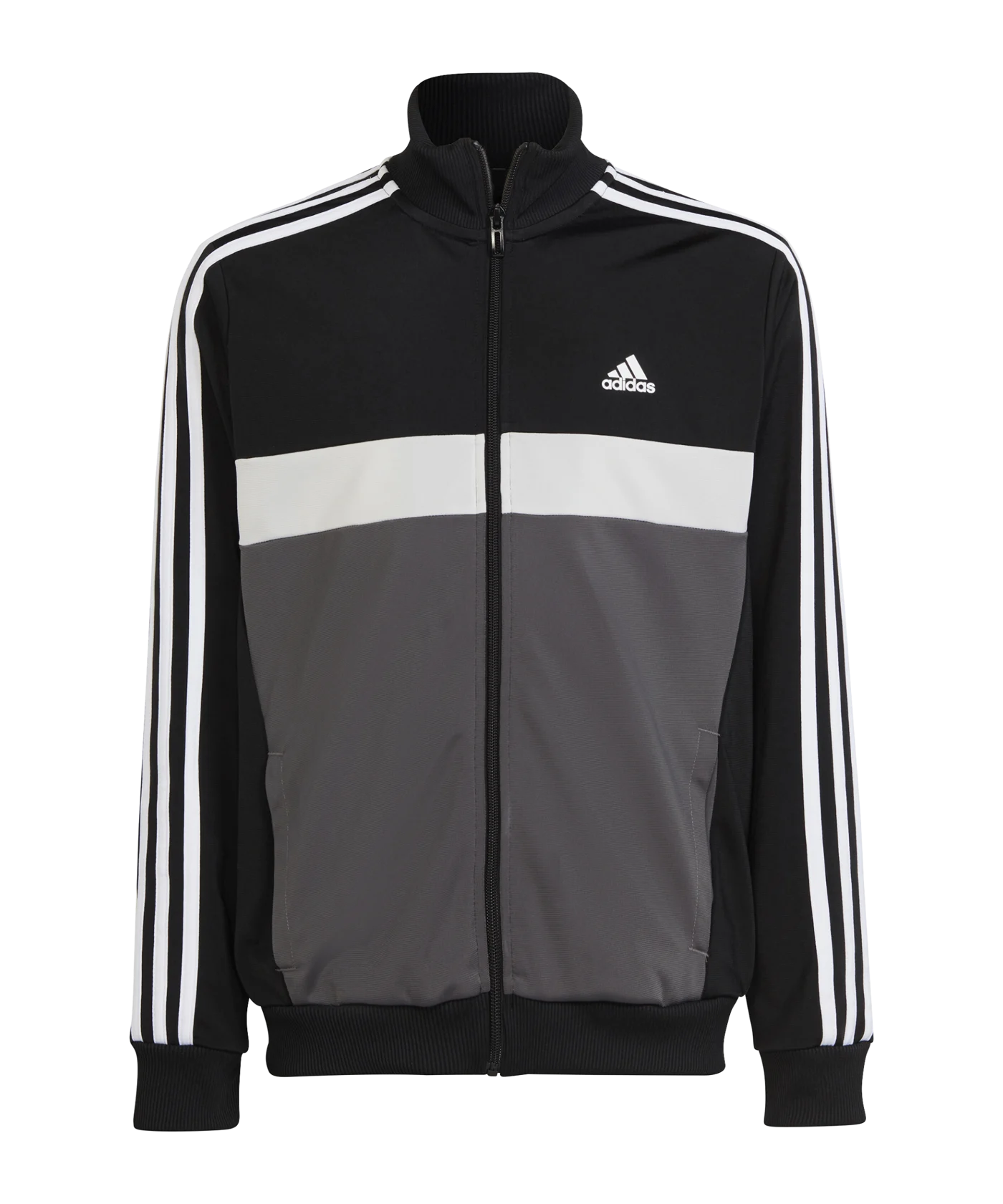 adidas Essentials Tiberio Trainingsanzug Kids Schwarz