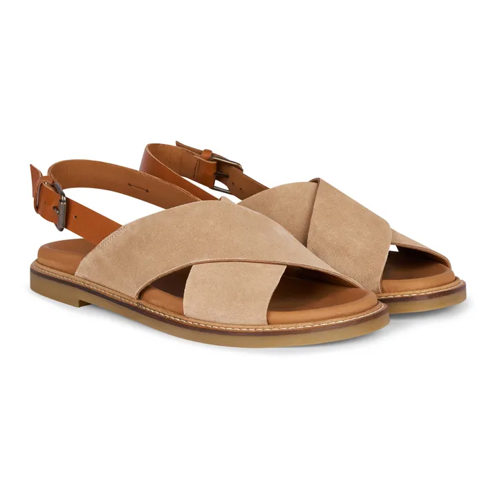 Anthology Paris Sandales Yoko Daim | Caramel