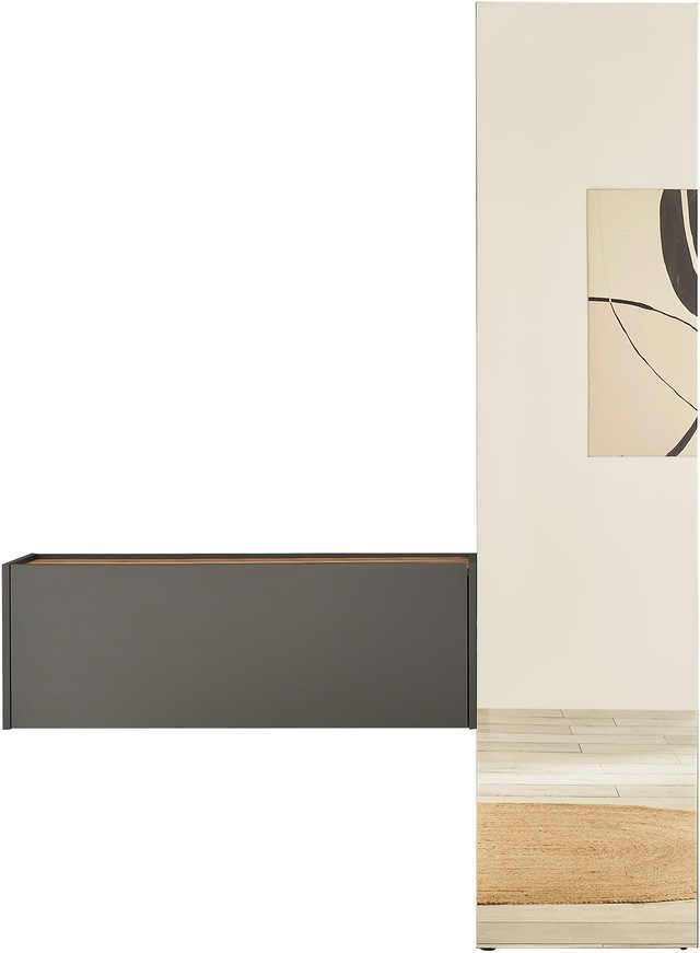 INOSIGN Garderoben-Set »GIRON/CiTY, moderne Garderobe, Komplettset mit viel Stauraum« Komplett-Set, 2 Stk. tlg.