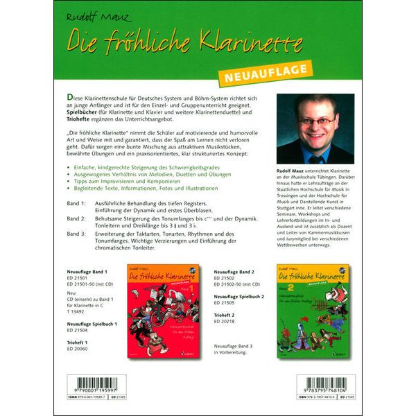 Schott Fröhliche Klarinette Spiel 2