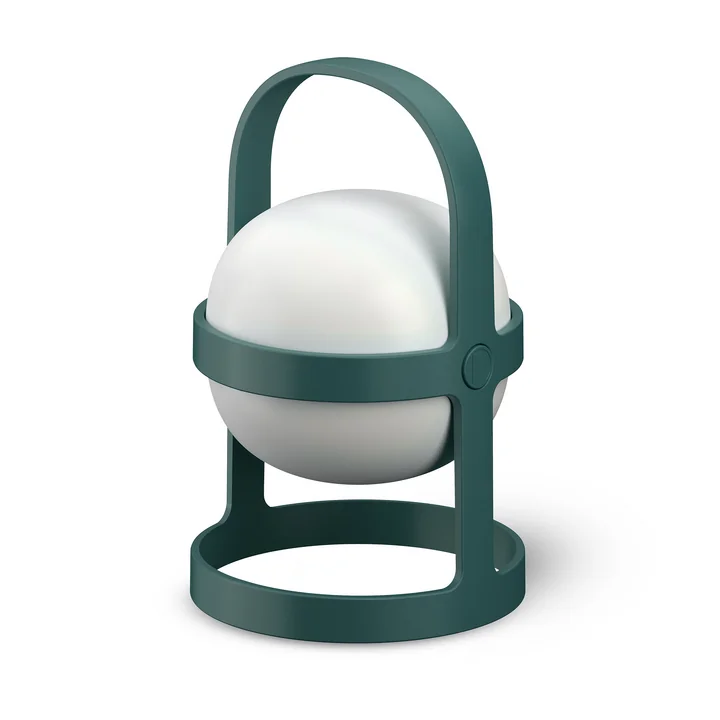 Rosendahl - Soft Spot Solar Circular-Akkuleuchte, H 25 cm, forest green