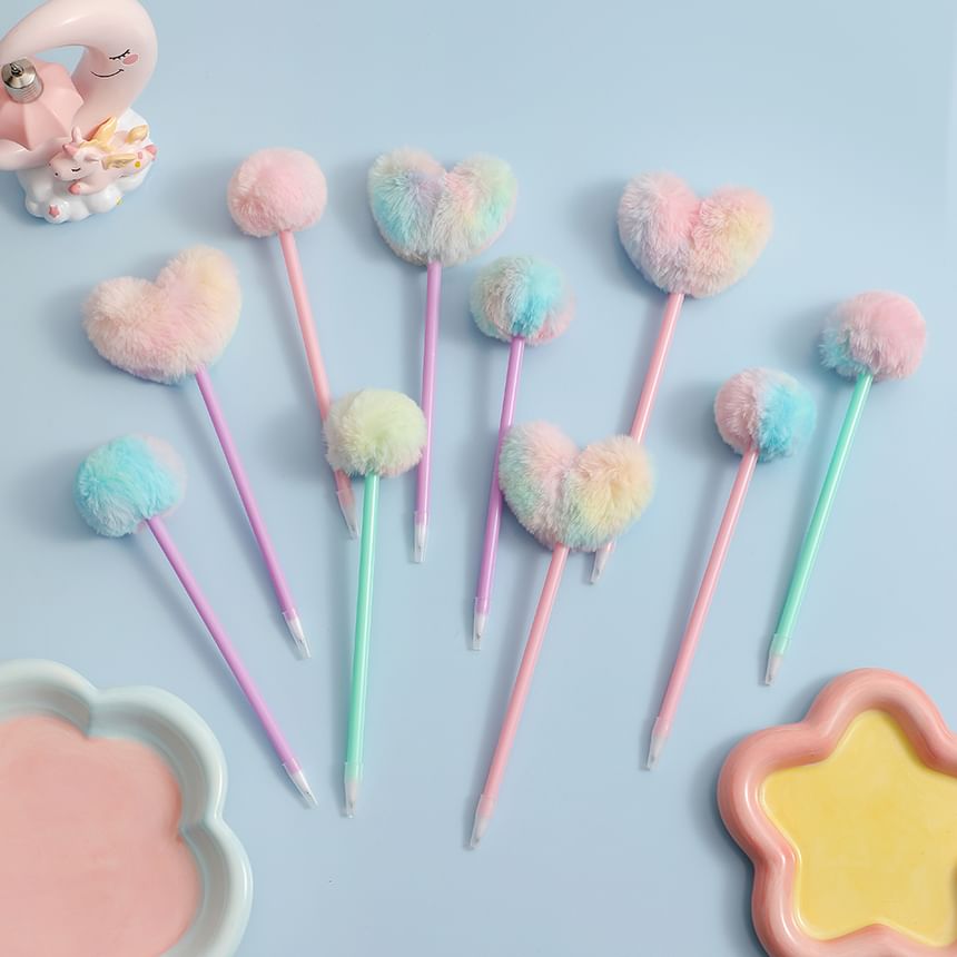 CaDarr - Hart / Pom Pom Chenille Pen
