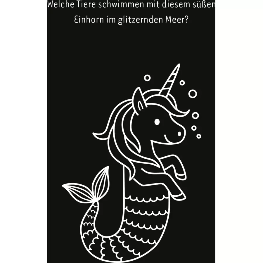 arsEdition Mein leuchtendes Einhorn-Kritzkratz-Buch