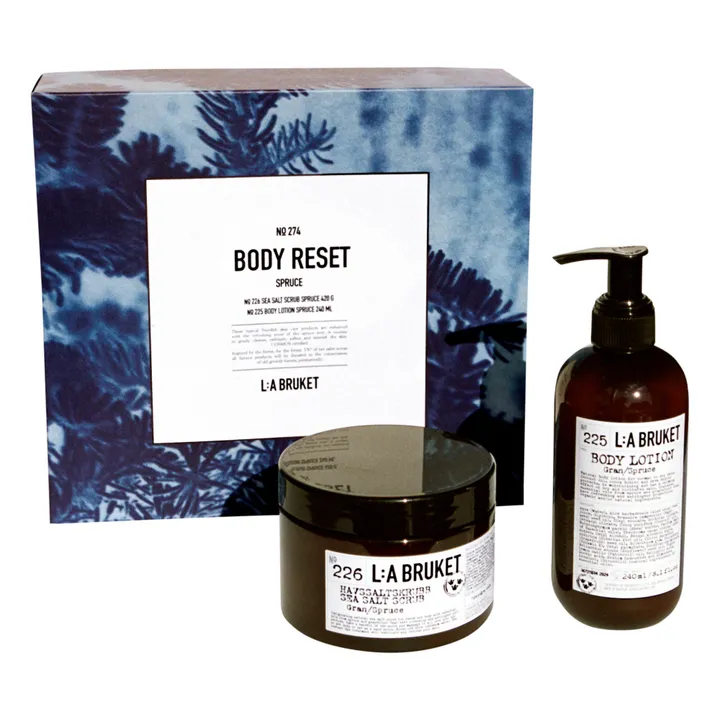 L:A BRUKET Coffret Soin du corps Epicéa Body Reset N°274