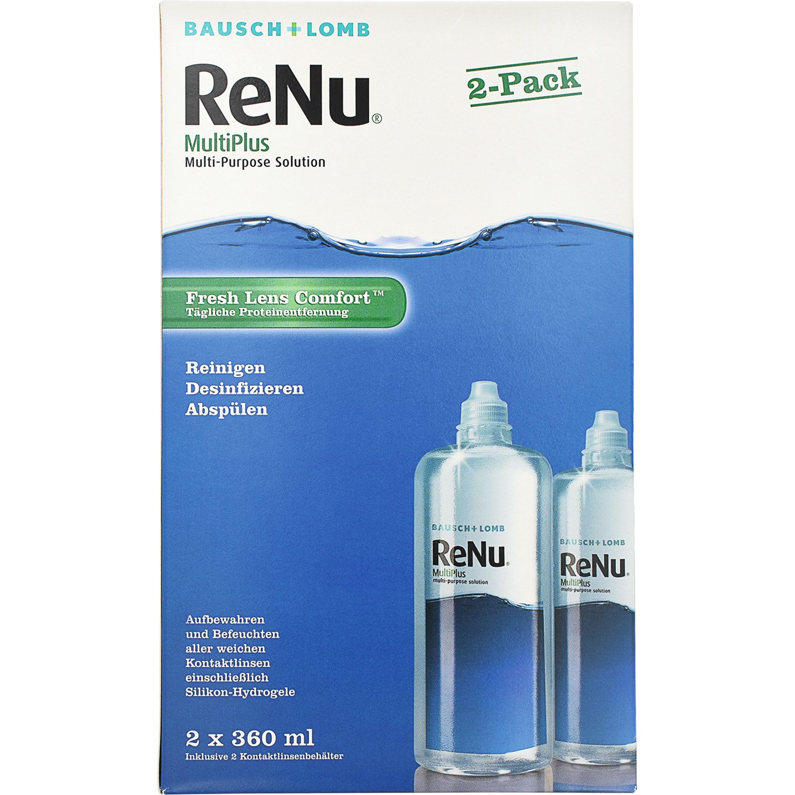 ReNu MultiPlus Twinbox - 2 x 360 ml