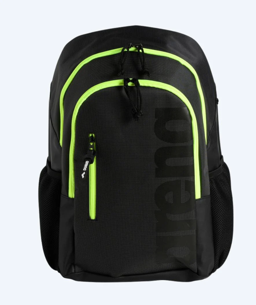 Arena svømmetaske - Spiky ||| 30L - Sort/gul