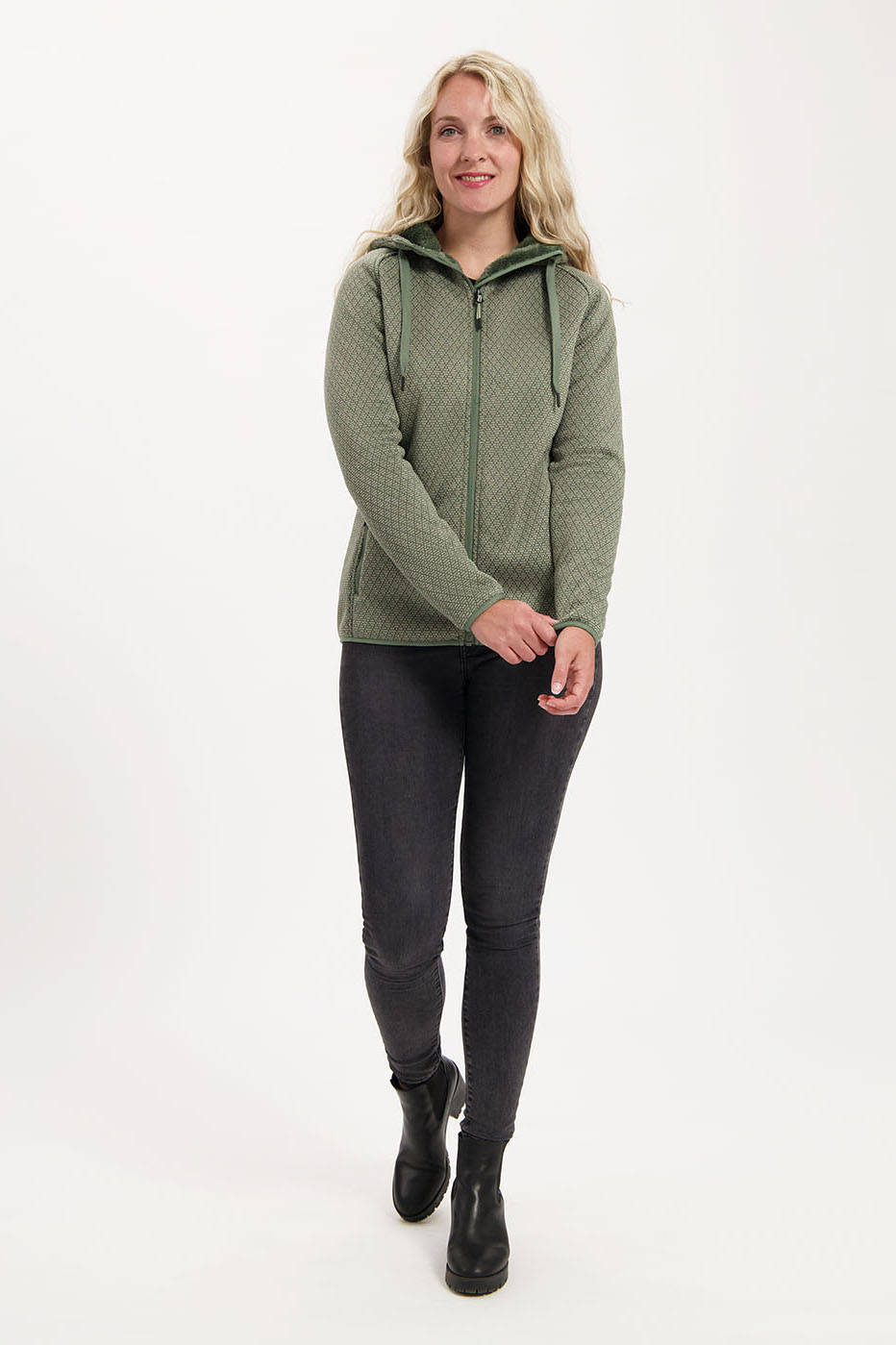 Kjelvik outdoor vest Eloise lichtgroen