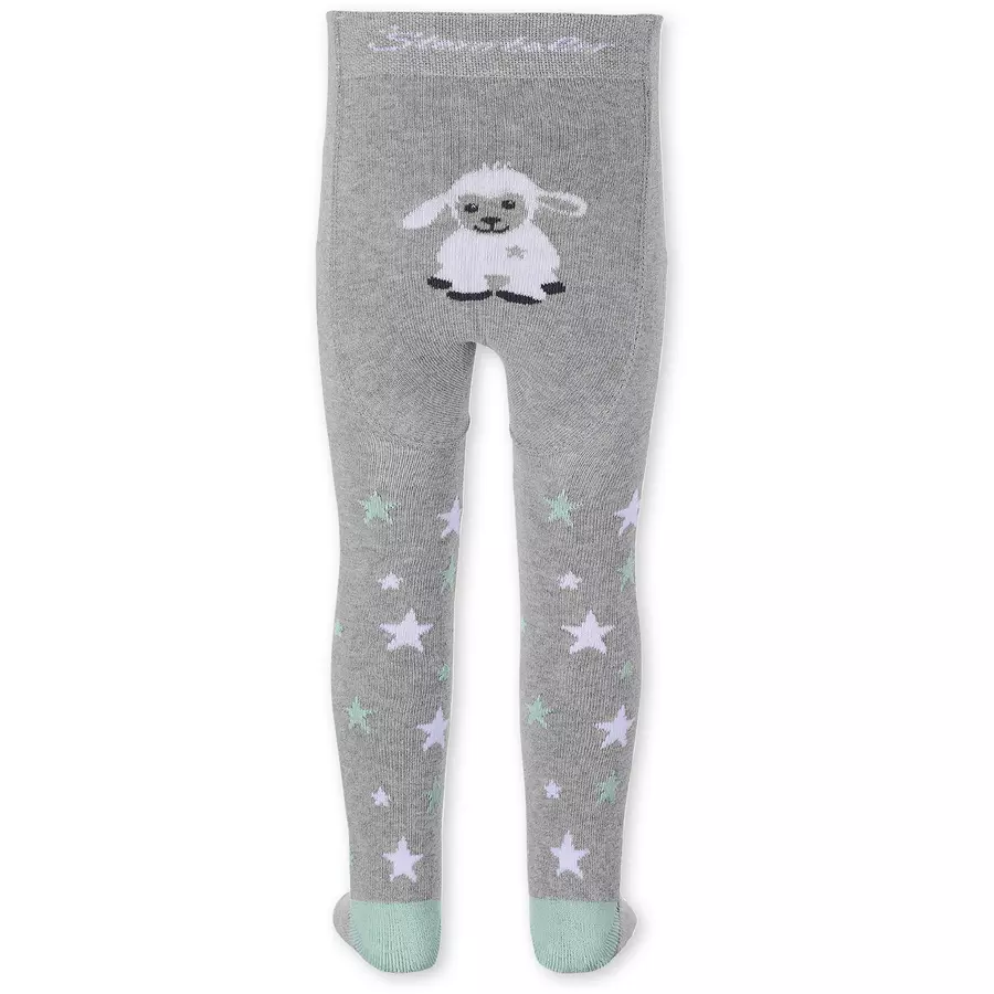 Sterntaler Krabbelstrumpfhose Stanley silber melange
