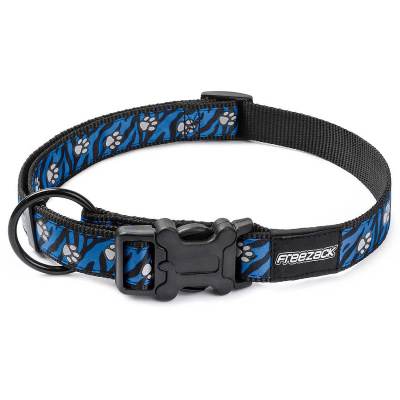 Freezack Alba reflektierend blue paw Halsband