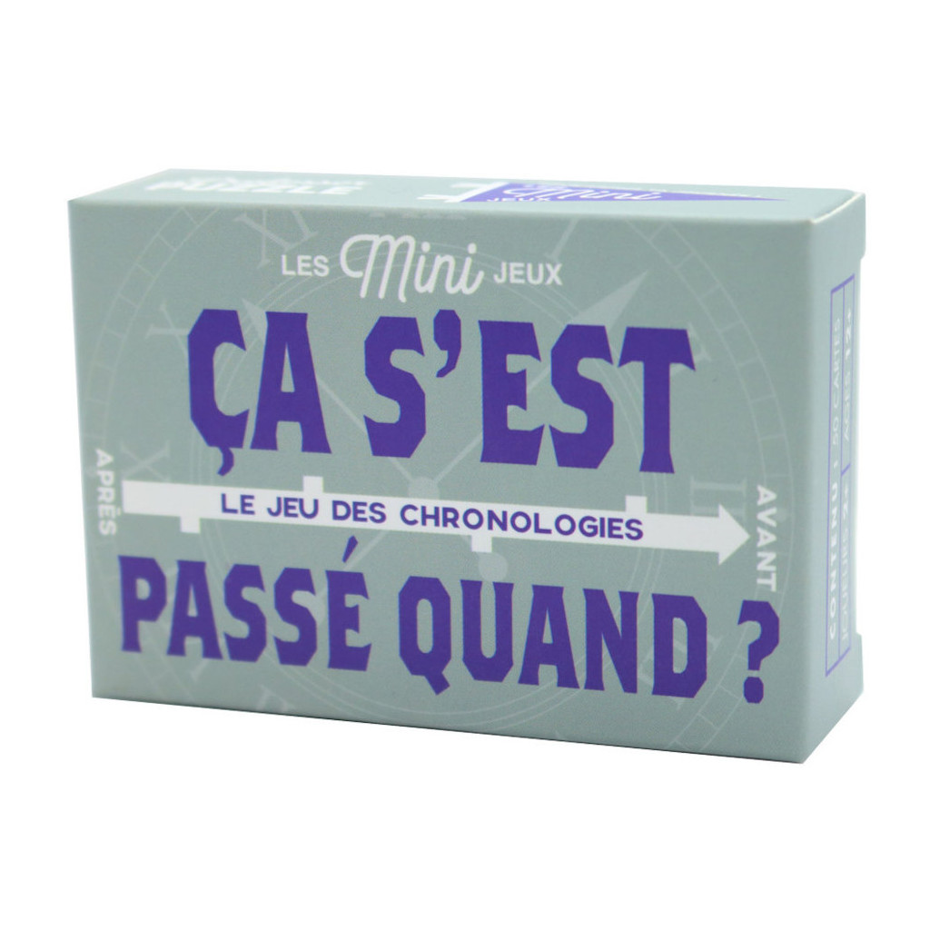 Mini Jeux - Ça S'est Passé Quand ?