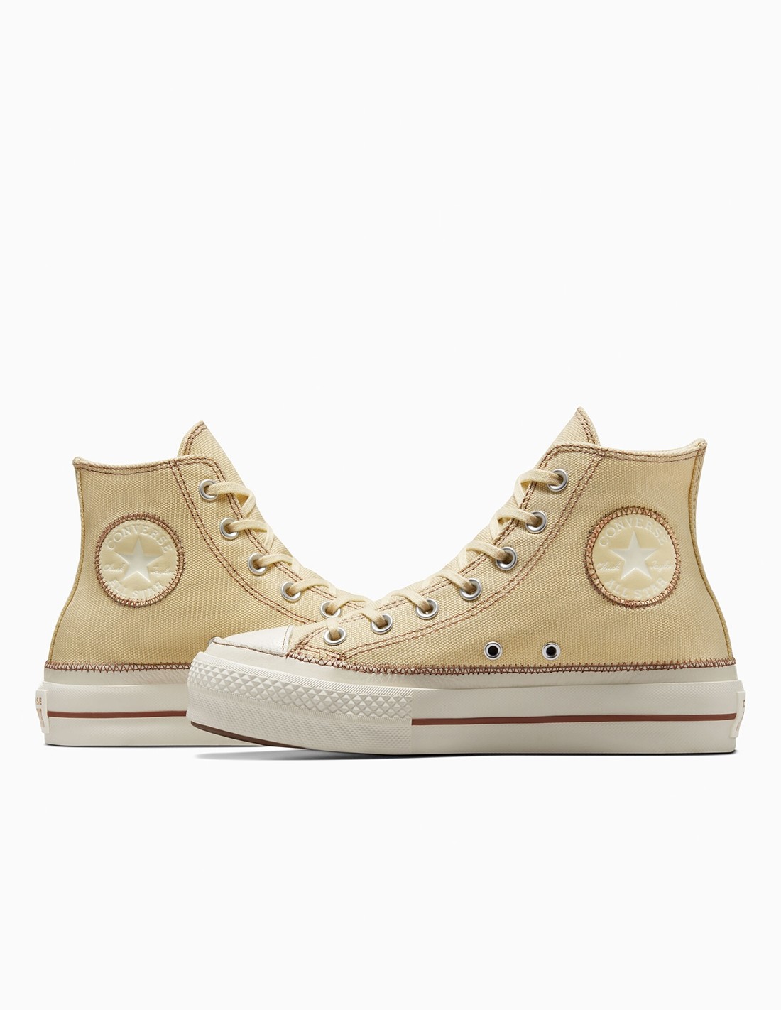 converse Sneakers femme compensée ctas lift hi open sesame