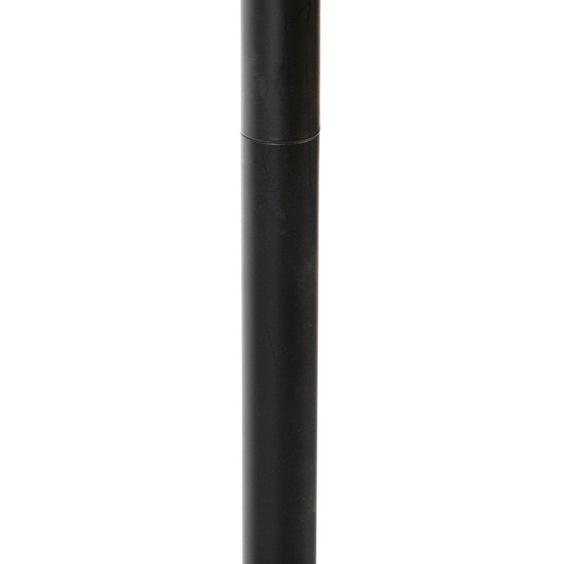 QAZQA - Moderne vloerlamp | Staande lamp | Vloerlamp | Lamp | Lamp, zwart, 5-lichts - Easy | Woonkamer | Slaapkamer - Staal, langwerpig - LED-compatibel, E27