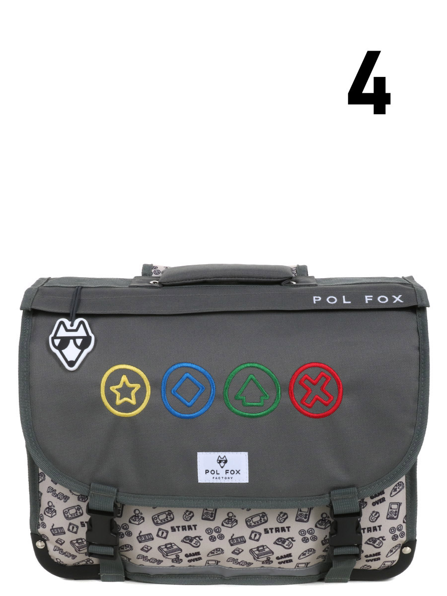Cartable RÀversible Pol Fox Gamer 41 cm