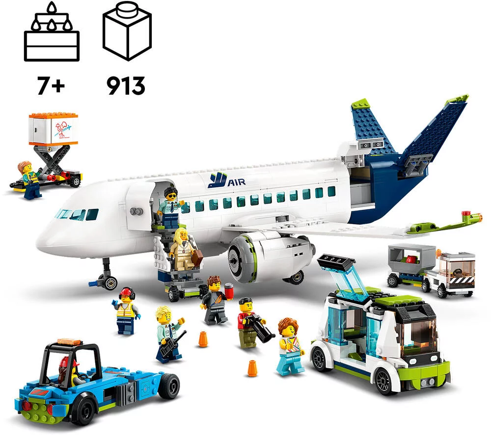 LEGO®CITY 60367 - L’AVION DE LIGNE