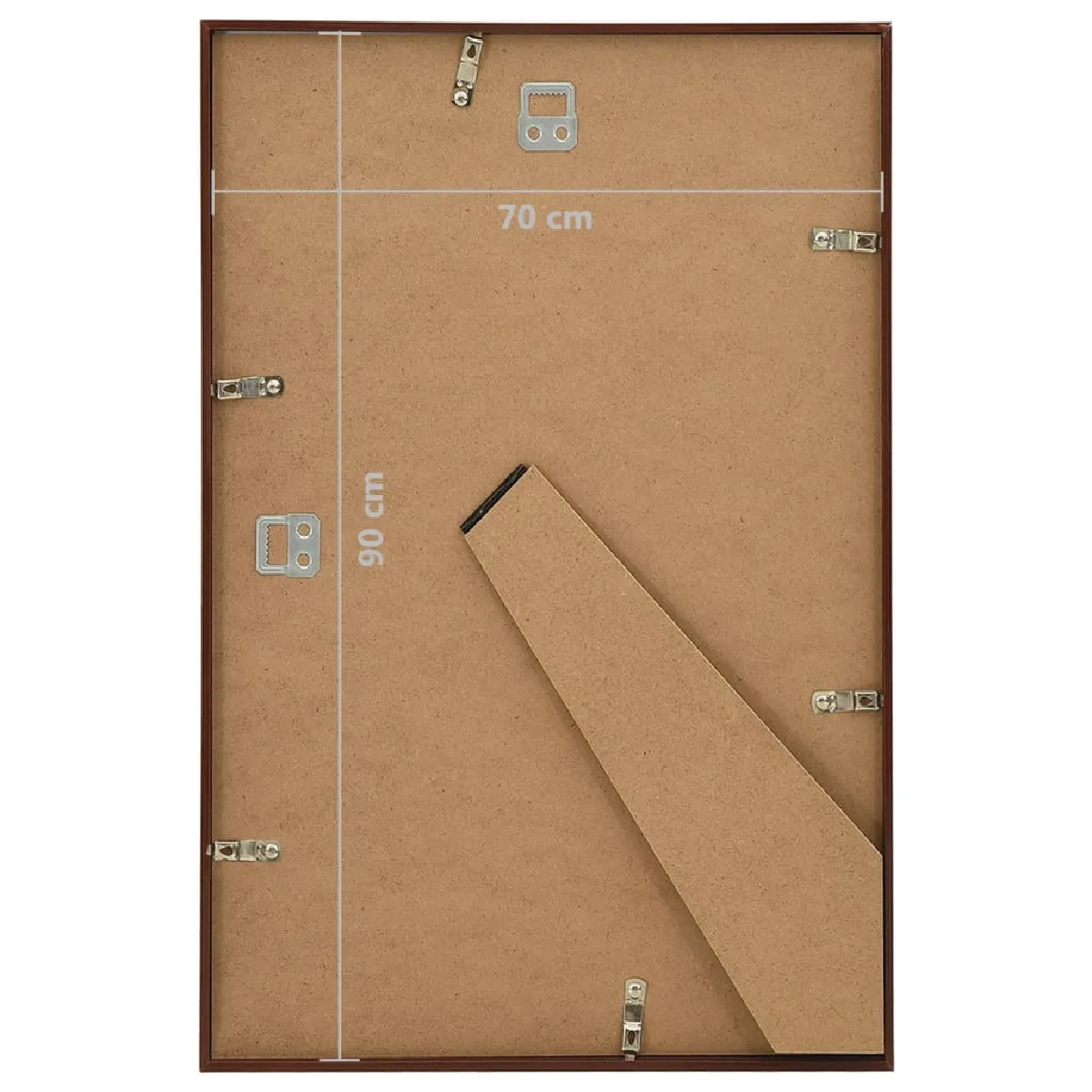 VidaXL Collage Cadres Photo 3 pcs Bronze 70x90 cm