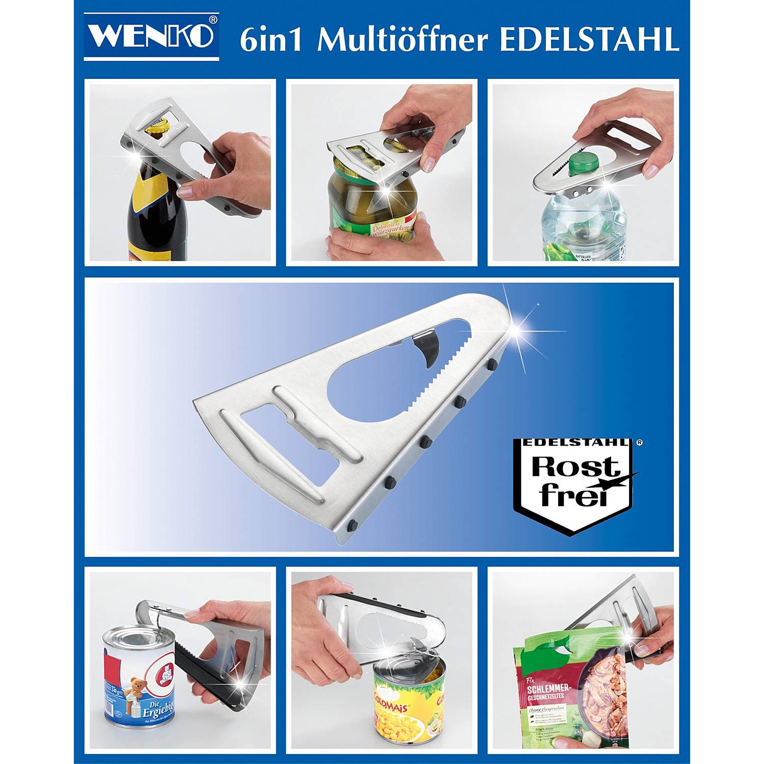 Dosenöffner-Set 2-teilig