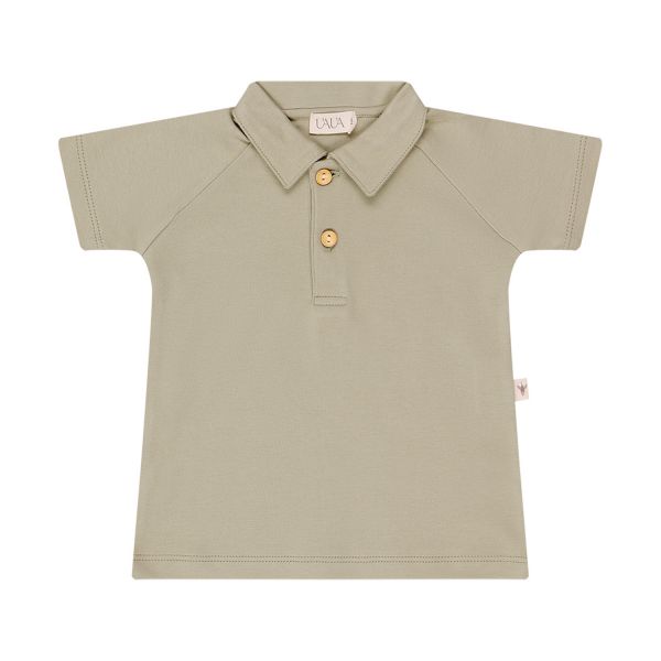 UAUA Polo T-Shirt Korte Mouwen - 3-6 Mnd - Oceano