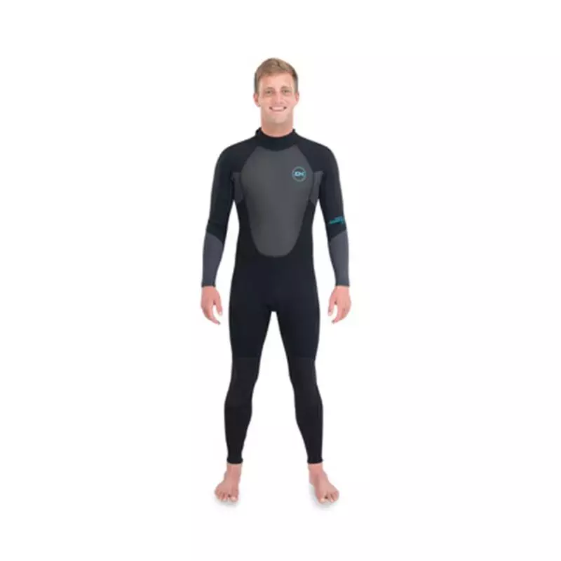 Combinaison intégrale DAKINE Quantum Back Zip 3/2 Flatlock Black/Grey