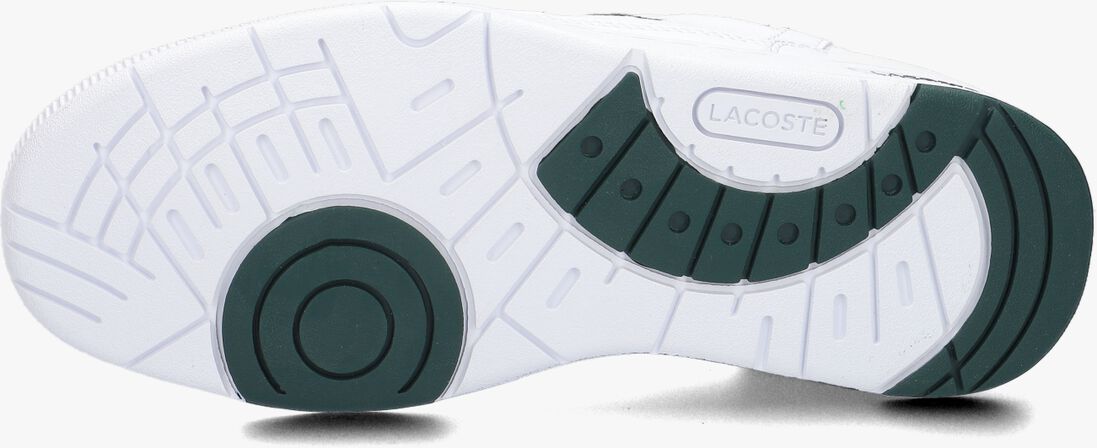 LACOSTE witte lacoste lage sneakers t-clip j