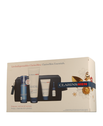 Clarins ClarinsMen Set mit Super Moisture Balm 50ml-3ml-30ml-125ml