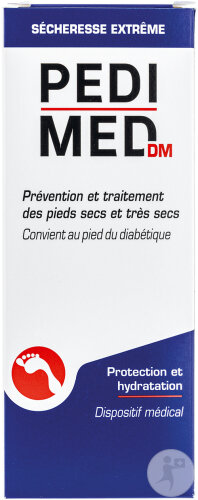 PediMed DM Crème Prévention Et Traitement Des Pieds Secs À Très Secs Tube 100ml