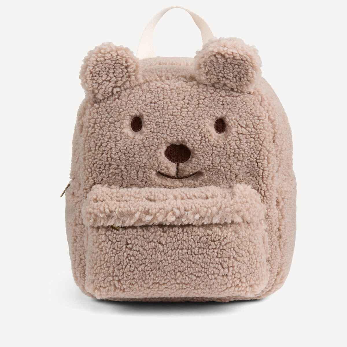 COLEÇÕES LA REDOUTE<br>Mochila de ursinho de pelúcia em sherpa