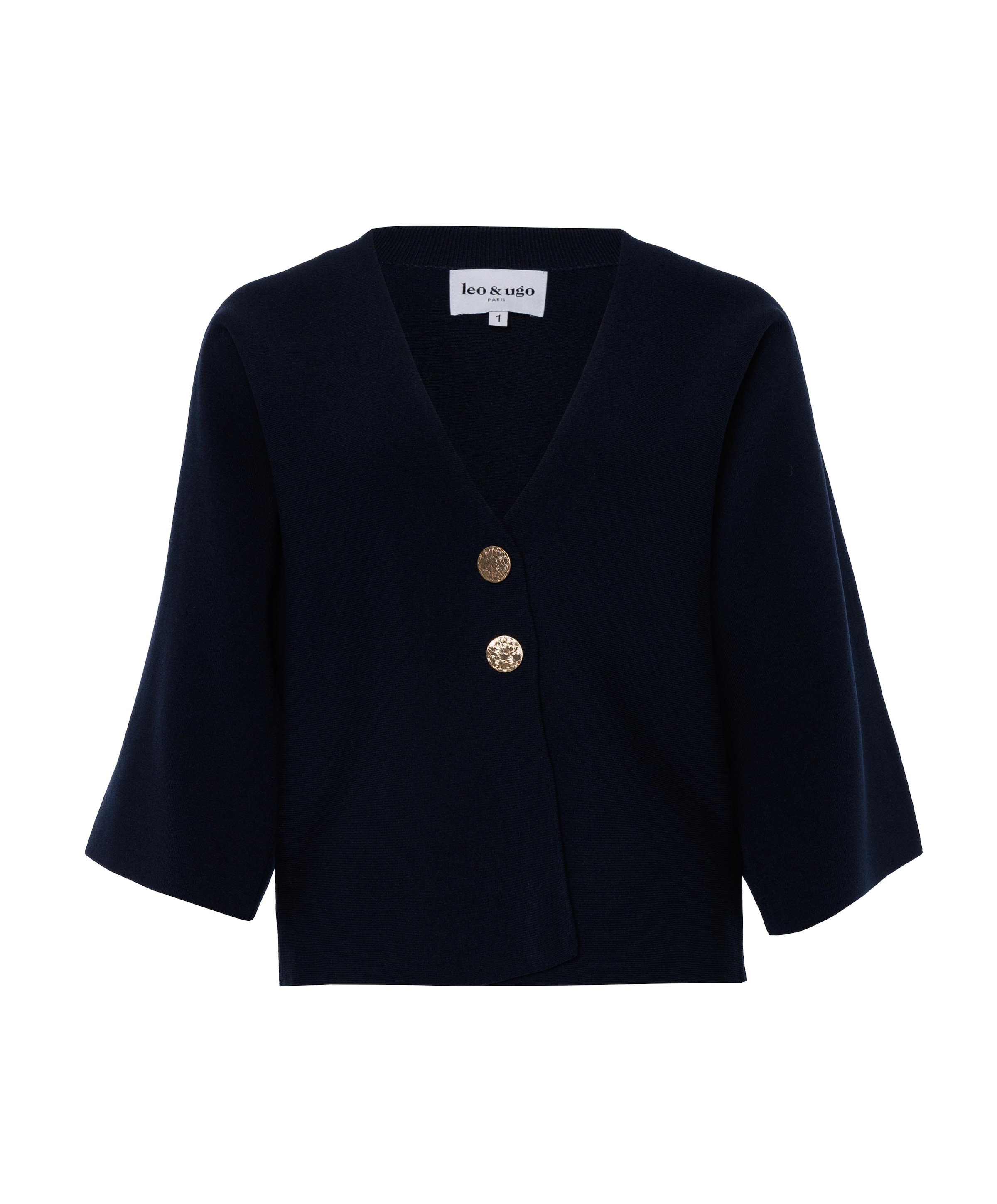Leo & Ugo Dames vest blauw