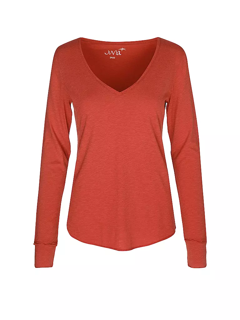 JUVIA Loungewear Shirt  rot