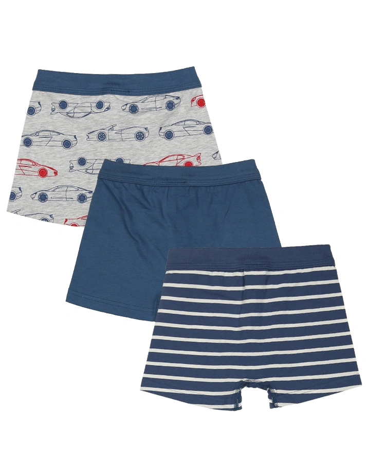 Boxershorts CARS 21 3er Pack in blau