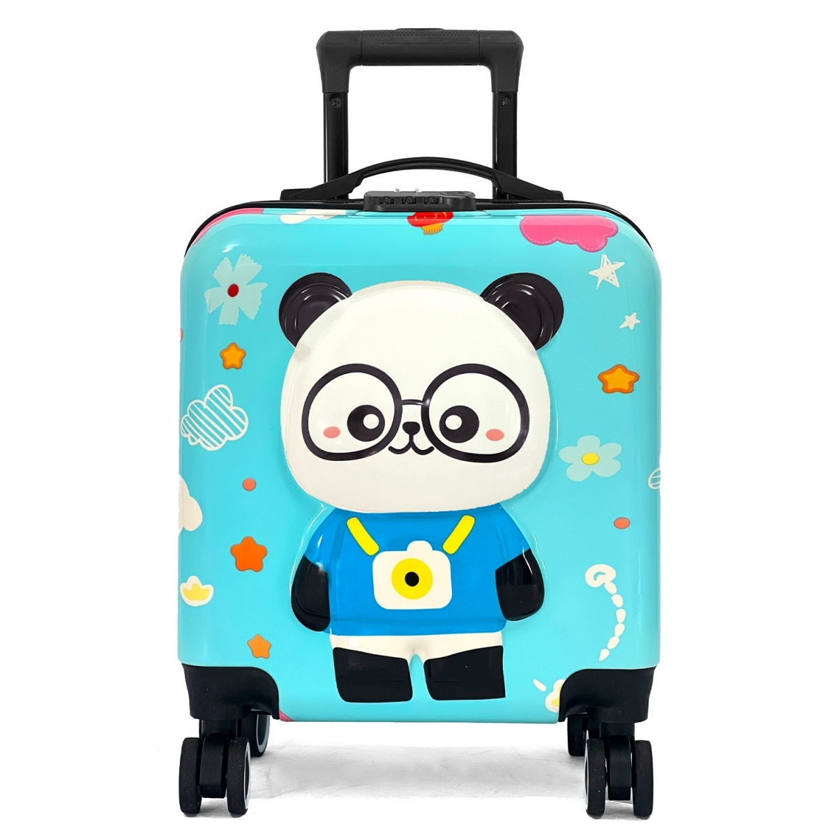 Les Sacs de K'rlot Valise cabine rigide enfant motif 3D Les Sacs de K'rlot 46cm