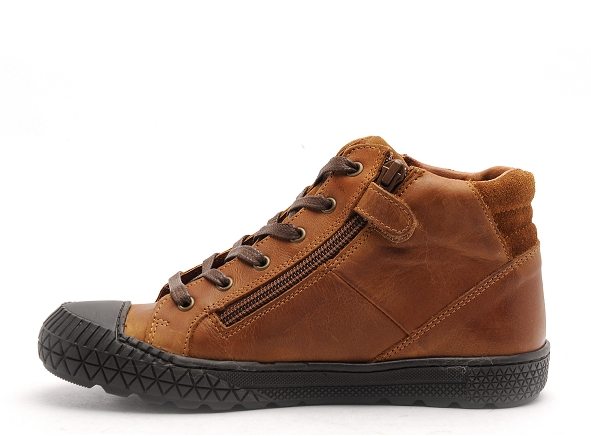 Bellamy boots bottine enfant junior faya marron