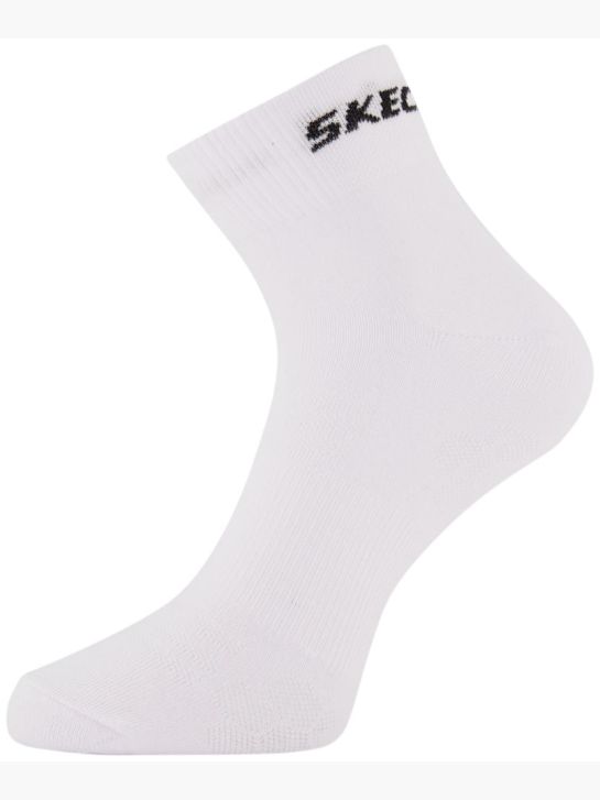 Skechers 3 Pack Socken Weiss