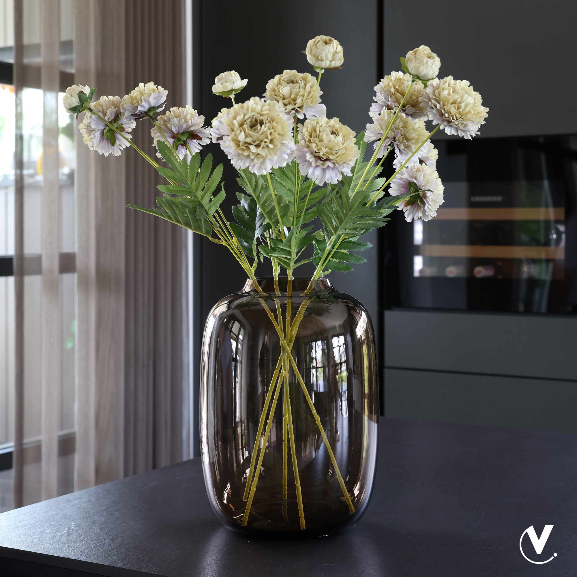 Vaas Artic S taupe Ø21 x H29 cm