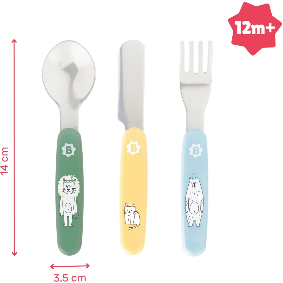 badabulle Kinderbesteckset 3-teilig