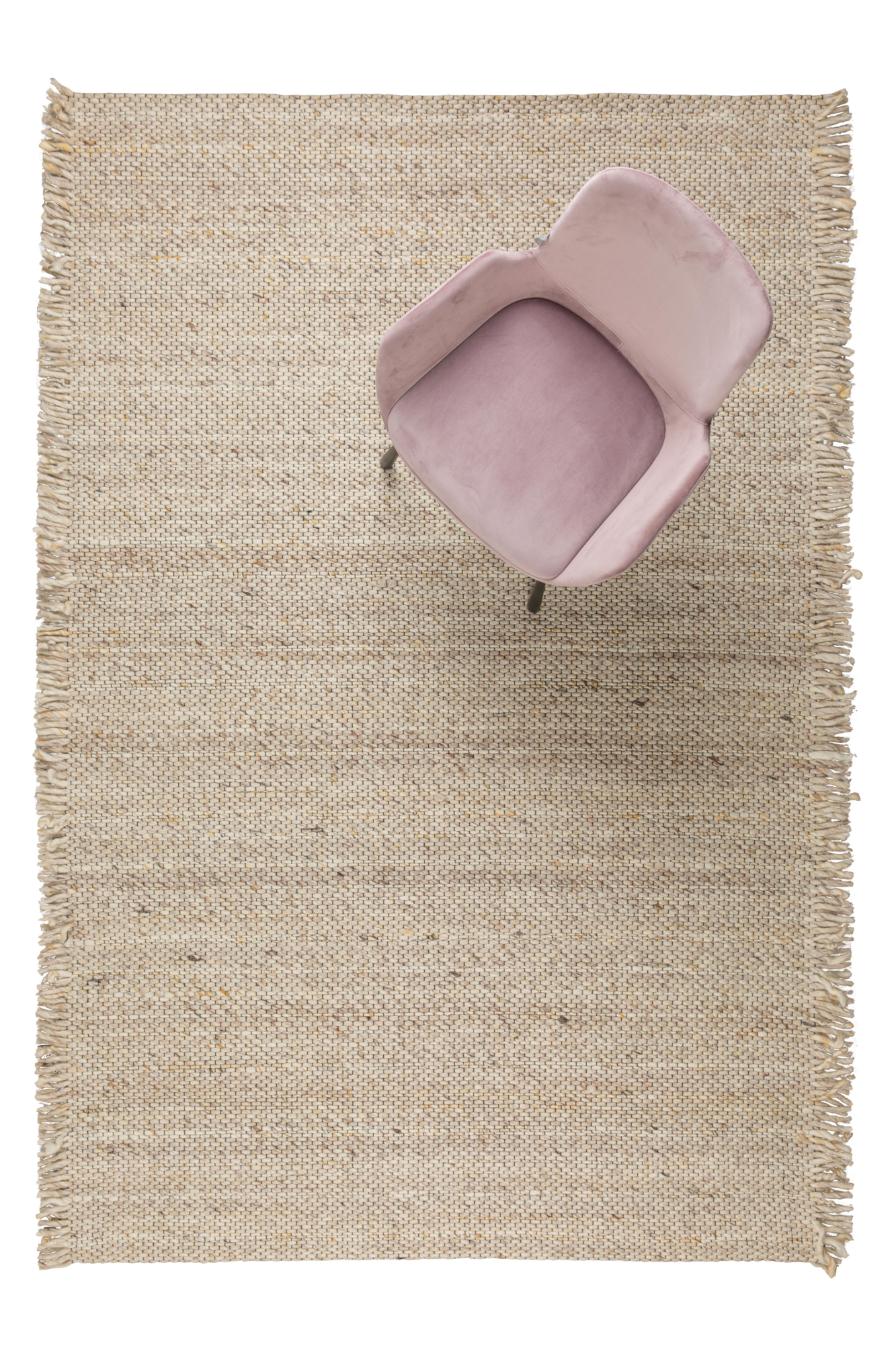 Vloerkleed Frills beige