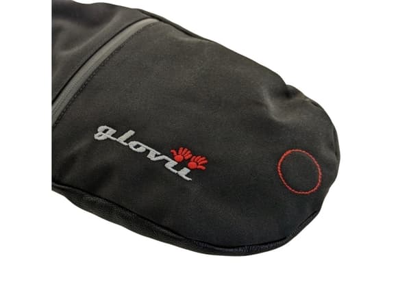 Glovii Universal 2-i-1 oppvarmede hansker med isolert deksel, GS21 størrelse XL