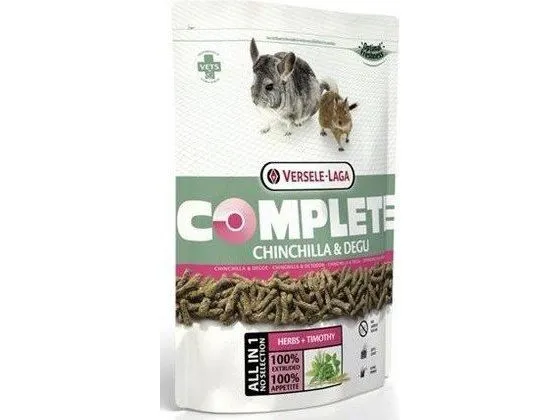 VERSELE LAGA Complete Chinchilla Degu - Foder til marsvin og chinchillaer - 8 kg